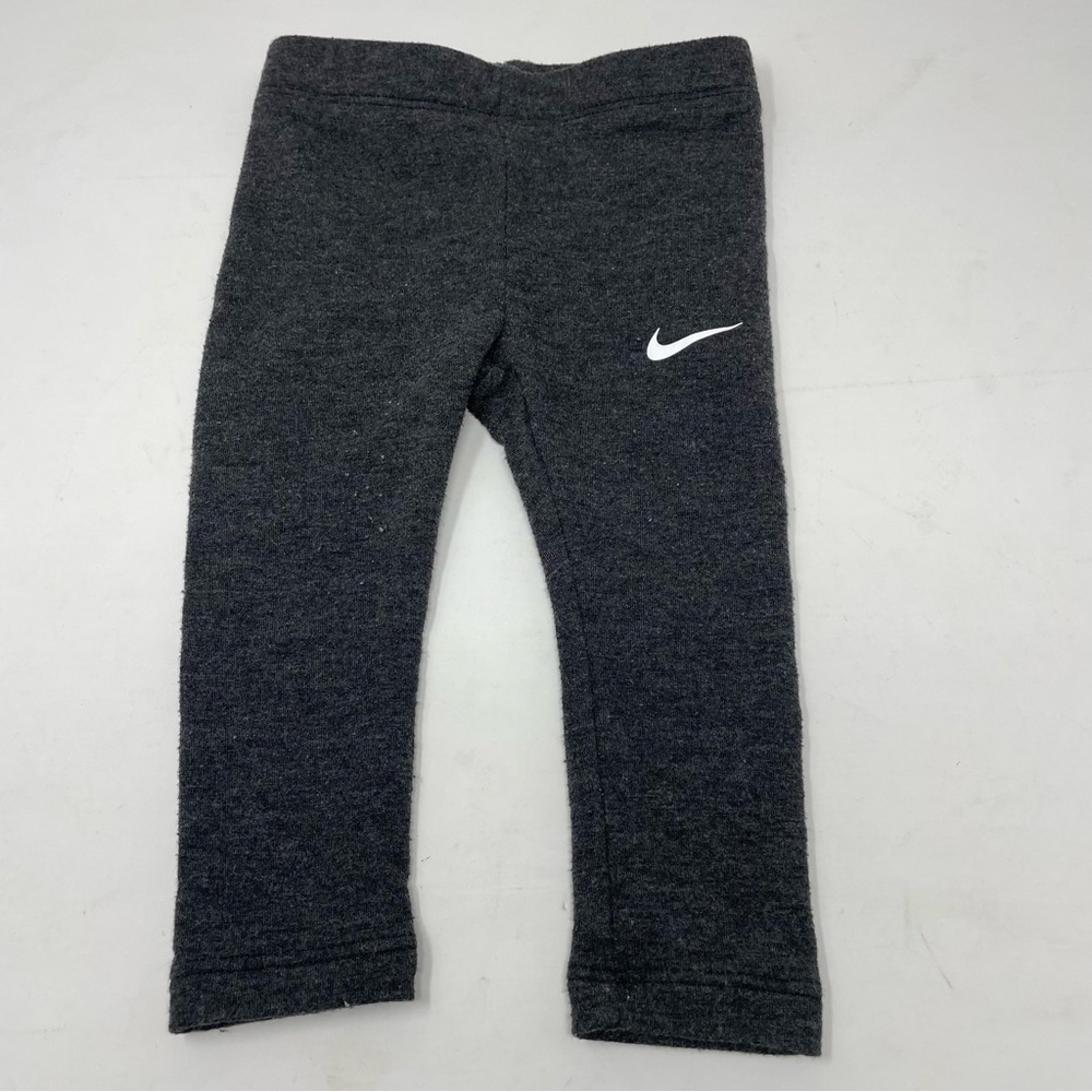 Baby Nike Grey Swoosh Pull-on Leggings Size 12m